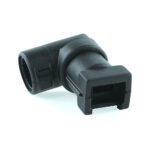 Wellrohranschluss für DEUTSCH DT, 90°, NW 10, 2-polig, CI12-90-DT2