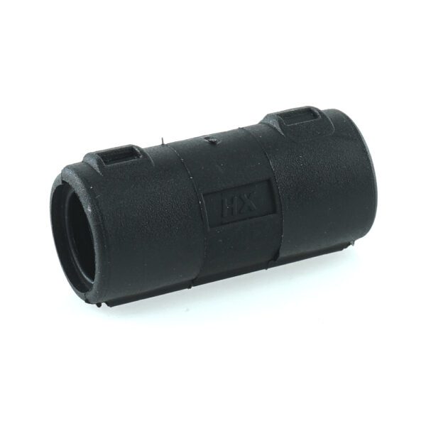 Wellrohr-Verbinder NW 10-10, schwarz