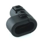 Wellrohranschluss für AMP Junior Timer Stecker, gerade, NW 8,5, 3-polig, CI10-AM3