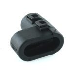 Wellrohranschluss für AMP Junior Timer Stecker, gerade, NW 10, 4-polig, CI12-AM4