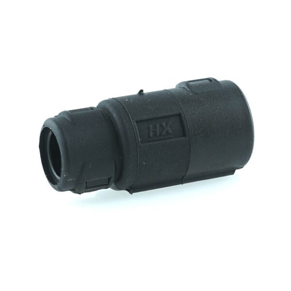 Wellrohranschluss für Millflex ABS, gerade, NW 7,5, 2-polig CI08-MF2