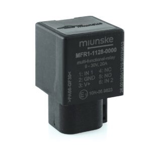 Multifunktionsrelais 9-30V, 20A für Fahrzeuge, mit Deutsch-Anschluss