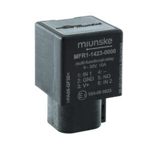 Multifunktionsrelais IP68, mit DEUTSCH Anschluss, schwarz