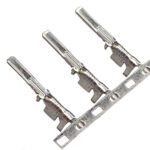 Flachstecker 2,8mm, 1,5-2,5mm², mit Rastnase, Spule