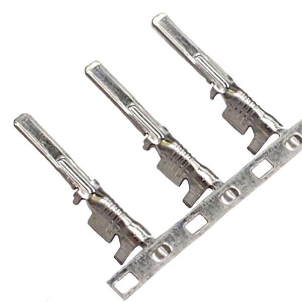 Flachstecker 2,8mm, 1,5-2,5mm², mit Rastnase, Spule