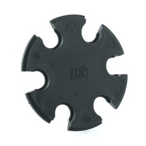 Verteilerscheibe für Rund-Verteiler, 6x NW7,5, schwarz