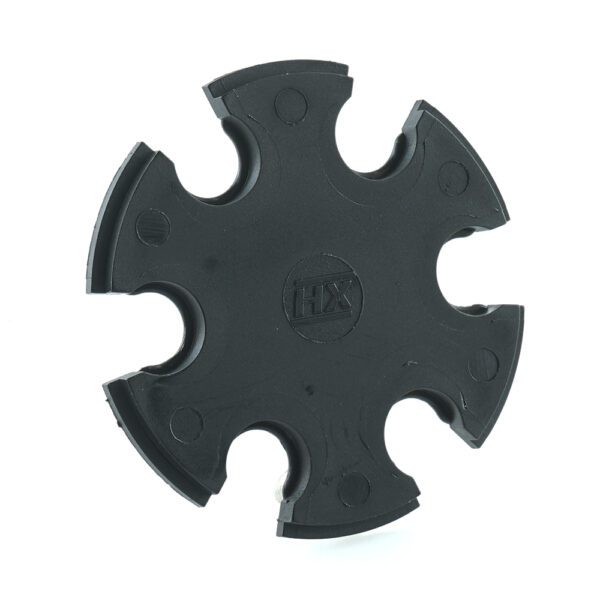 Verteilerscheibe für Rund-Verteiler, 6x NW7,5, schwarz