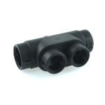 Mehrfach-Verteiler NW22-10-22-17-17, schwarz