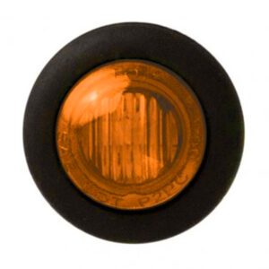 LED-Seitenmarkierungsleuchte 12/24V, gelb, rund, offene Leitungsenden, 200mm