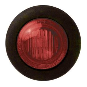 LED-Seitenmarkierungsleuchte 12/24V, rot, rund, offene Leitungsenden, 200mm