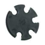 Verteilerscheibe für Rund-Verteiler, 5x NW7,5, schwarz