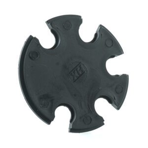 Verteilerscheibe für Rund-Verteiler, 5x NW7,5, schwarz