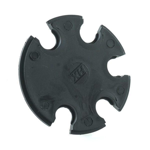 Verteilerscheibe für Rund-Verteiler, 5x NW7,5, schwarz