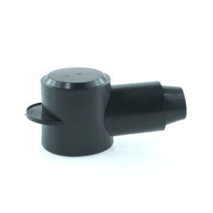 Gummipfeife, Leitungsdurchmesser 17,8mm, Kontaktdurchmesser 32mm, schwarz