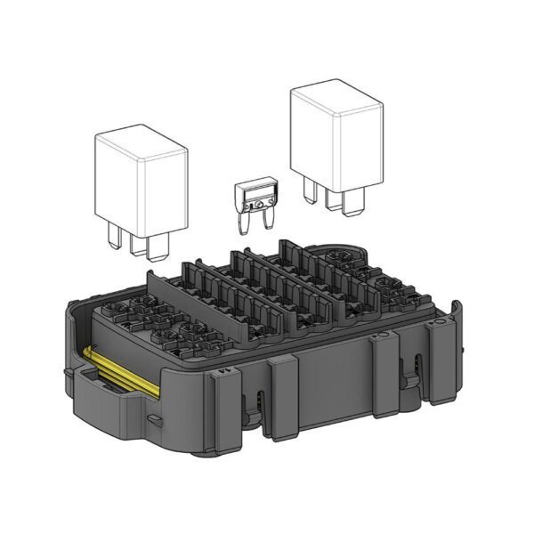 WP MODUL für 18x MinVal, 4x Mikro-Relais