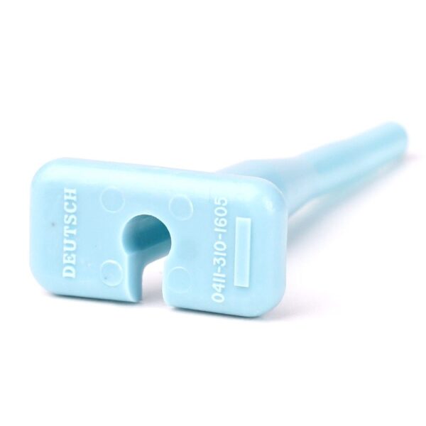 Entriegelungswerkzeug für DEUTSCH-Jiffy Splices, HD10, HDP20, HD30, DRC, AEC, hellblau