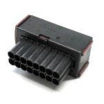 Junior-Power-Timer-Gehäuse 16 polig, (2×8), Kodierung A1, mit Verriegelung, für Seal