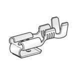 Flachsteckhülse FASTON, 0,8-2,5mm²
