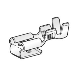 Flachsteckhülse FASTON, 0,8-2,5mm²