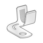 Ringkabelschuh, Crimpkontakt, M6, 25-42mm², gewinkelt 90°