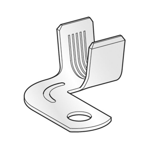 Ringkabelschuh, Crimpkontakt, CBA FL90, M8, 25-42mm², gewinkelt 90°