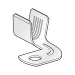 Ringkabelschuh, Crimpkontakt, M8, 20-40mm², gewinkelt 90°