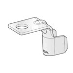 Ringkabelschuh, Crimpkontakt, M8, 25-40mm², gewinkelt 90°