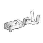 Leistungsflachsteckhülse MAXI800 WP, 1,5-2,5mm², Spule