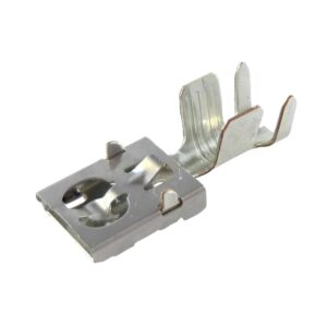 Flachsteckhülse F630E, 6,3mm, 4-6mm², Spule