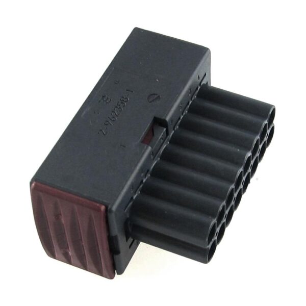 Junior-Power-Timer-Gehäuse 16 polig, (2x8), Kodierung B1, grau mit Verriegelung, für Seal,