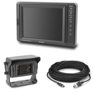 Kamerasystem Elite, bestehend aus Klappen-Kamera, 7" Monitor und Anschlusskabel 20m