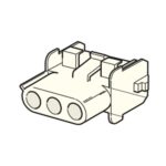 Universal-MATE-N-LOK Buchsengehäuse, 3-polig