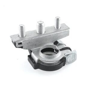 Batterieklemme "-", Ø 17mm, Anschlussbolzen M6-M6-M8