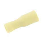 Rundsteckhülse Ø 4,85mm, vollisoliert, gelb, 2,5-6mm²