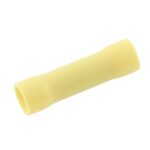 Stoßverbinder isoliert, gelb, 2,5-6mm², Ø(i) 3,4mm, Ø(a) 6,4mm