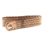 Masseband 10mm², l=280mm, 2x Bohrung 8,4mm