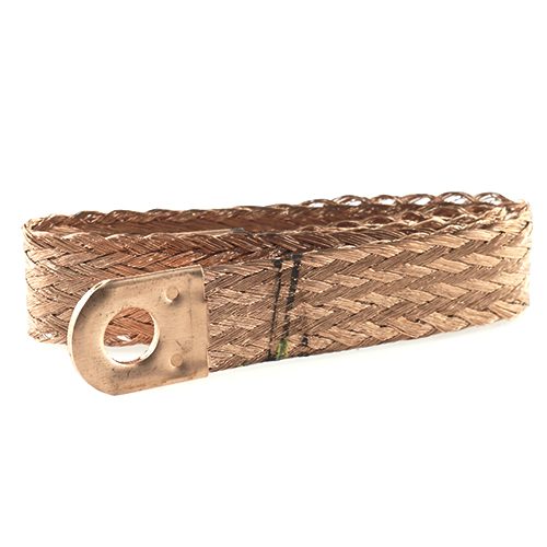 Masseband 10mm², l=280mm, 2x Bohrung 8,4mm