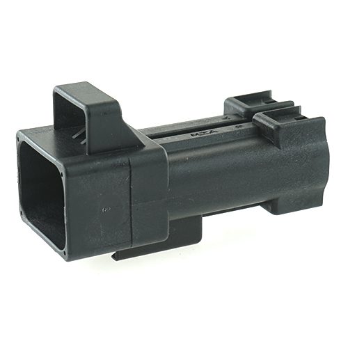 Leistungssteckverbinder, wasserdicht, für 2x Flachstecker, mit Secondarylock