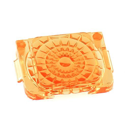 Kontrollleuchte: Linse, orange