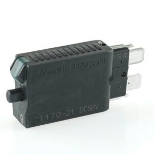 Thermischer Kfz-Sicherungsautomat 24V, 6A, für Flachsicherungshalter, mit Rasthaken