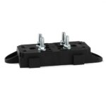 Universal-Sicherungshalter für MidiVal 30mm, 2-fach, anreihbar, mit Befestigungslaschen