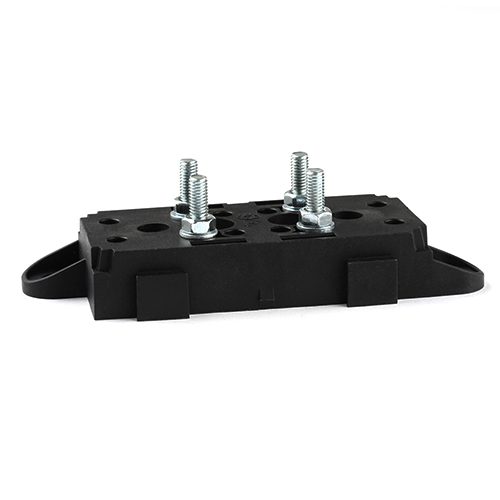 Universal-Sicherungshalter für MidiVal 30mm, 2-fach, anreihbar, mit Befestigungslaschen