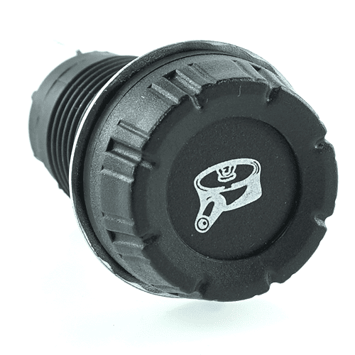 Kontrollleuchte 12V/24V, rot, Ø17mm