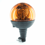 Rundumkennleuchten mit Haube BOULE, flexible Rohrstutzenbefestigung, Leuchtmittel H1 21W