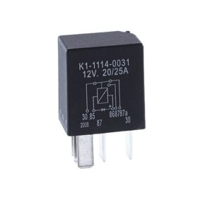 Mikro-Relais 12V, 20/25A, Wechsler, mit Diode
