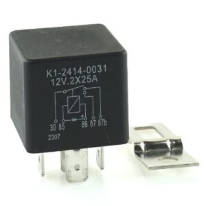 Doppelschließer-Relais 12V, 2x25A, mit Diode