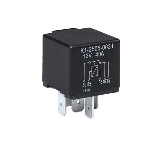Mini-Relais 12V, 40A, Schließer (2x87)