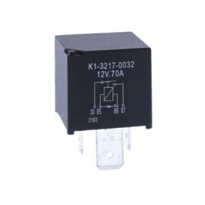 Power-Relais 12V, 70A, Schließer, mit Diode, vergossen