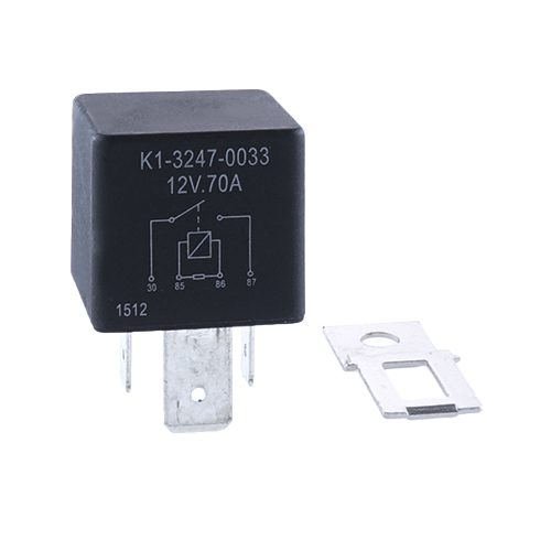 Power-Relais 12V, 70A, Schließer, mit Widerstand
