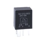 Mikro-Relais 24V, 10A, Schließer, mit Diode, vergossen